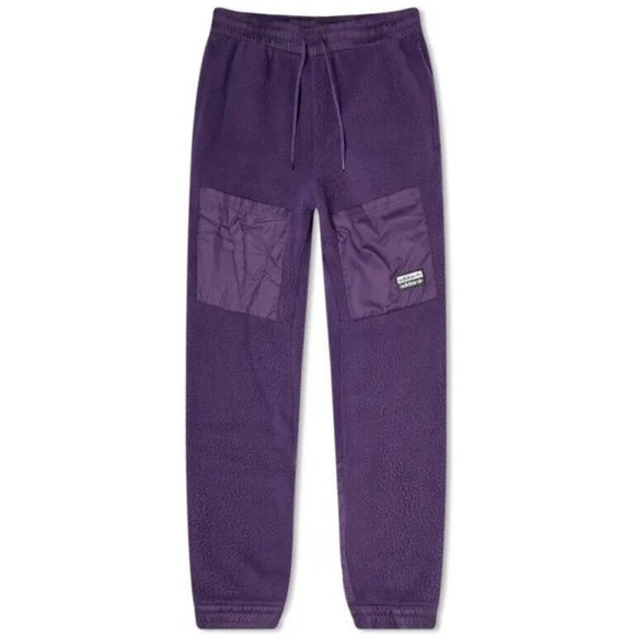 adidas Other - NWT ADIDAS MEN VOCAL POLAR FLEECE TRACK PANT SIZE EXTRA LARGE IN LEGEND PURPLE